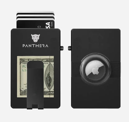 Black Magnetic Wallet - Panthera